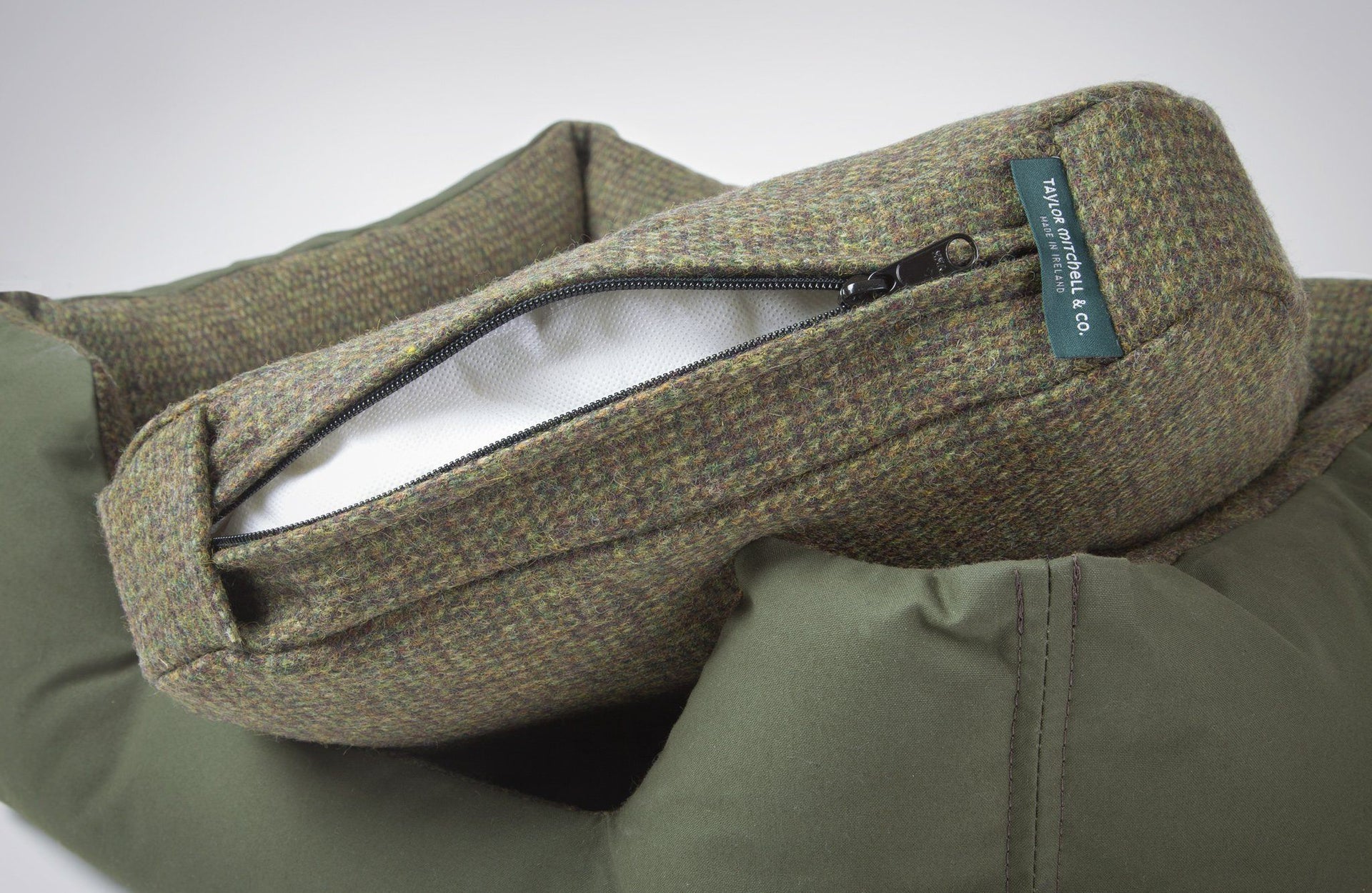 Cillian, Handmade, Tailored Dog Bed for Smaller Breeds