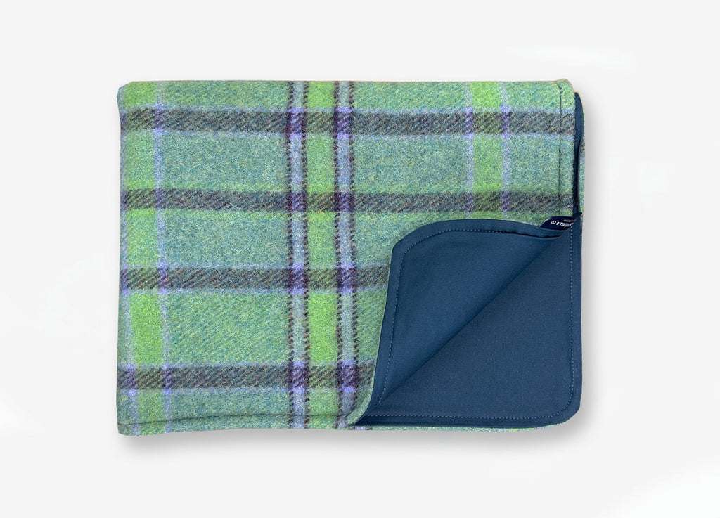 New! Bracklagh Plaid Wool & Waxed-Cotton Pet Blanket