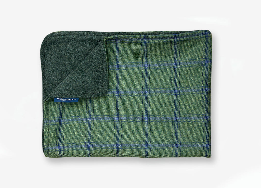 New! Slaine Tweed Plaid All-Wool Pet Blanket