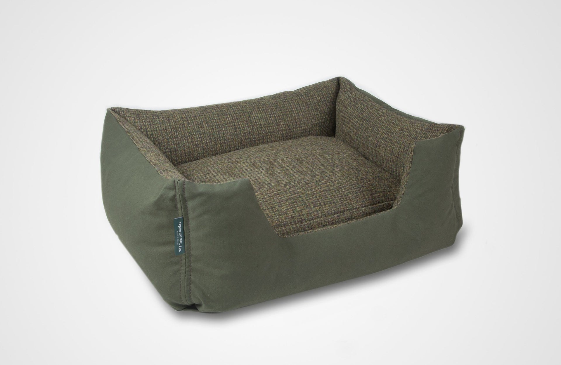 Cillian, Handmade, Tailored Dog Bed for Smaller Breeds