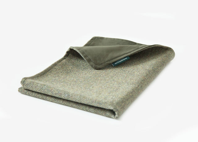 Tweed & Waxed-Cotton Pet Blanket Pet Throw taylormitchell.ie 