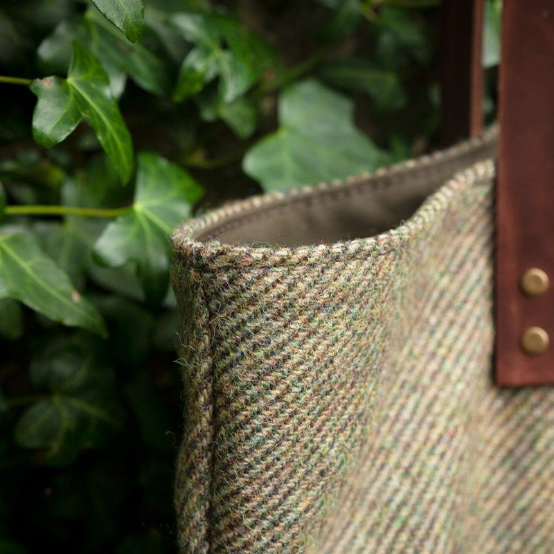 Irish Wool Tweed Tote Bag